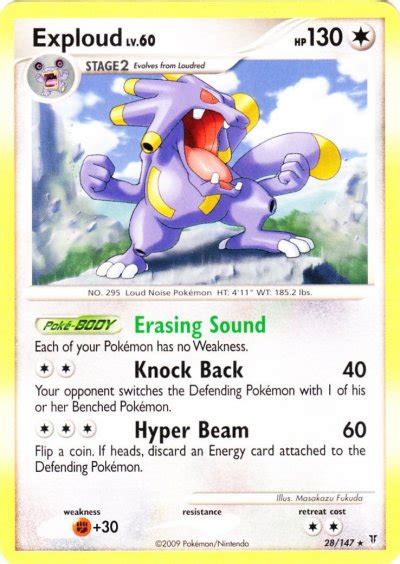 exploud serebii|exploud weakness.